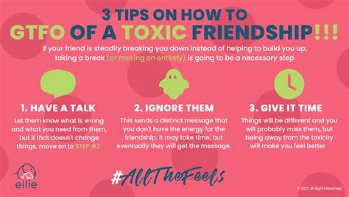 When to know if a friend is unhealthy?