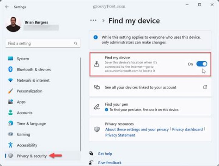 Where do I find device presets on my computer?