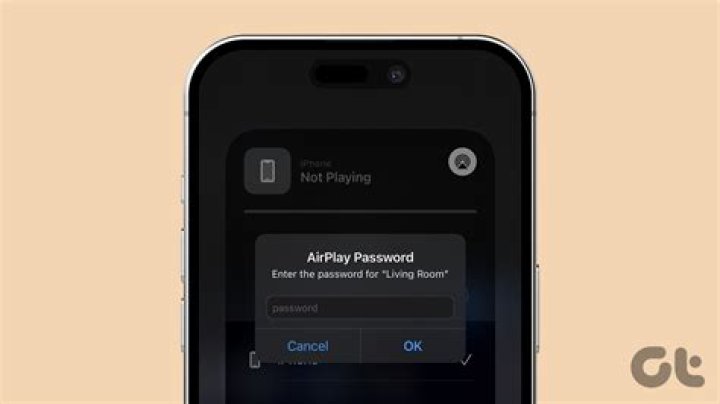 Where do I Find my Password for airplay?