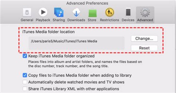 Where is iTunes Music stored Macos?