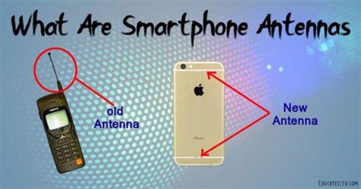 Where is the antenna on my Motorola cell phone?