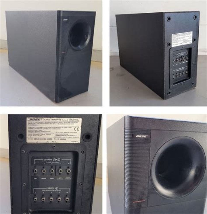 Where is the serial number on the Bose Acoustimass 10?