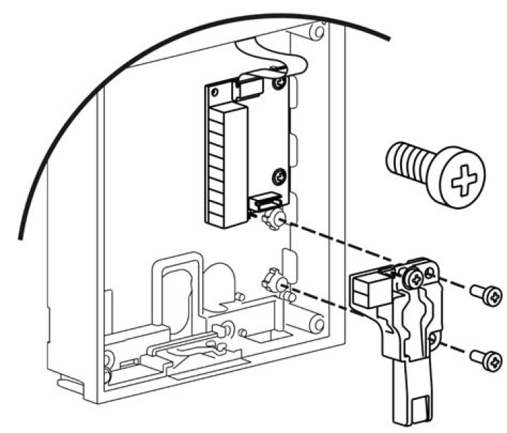 Where is the tamper switch on my alarm?