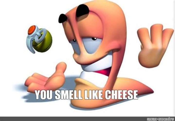 Who do I smell like cheese?