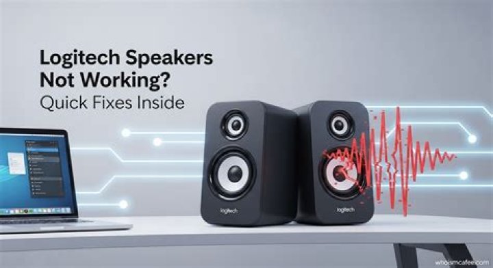 Why are Logitech speakers not working?