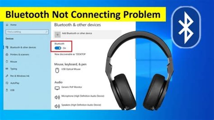 Why are my Bluetooth headphones not connecting to other devices?