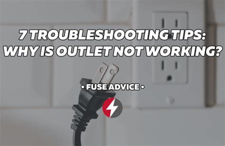 Why are my outlet reset buttons not working?