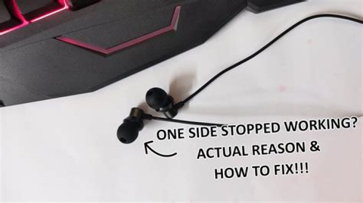 Why did my headphone stop working?
