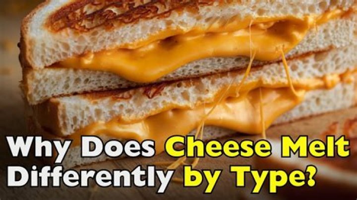 Why do cheeses melt differently?