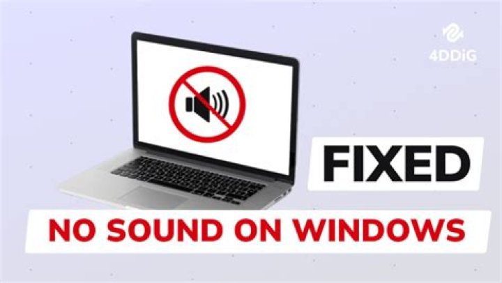 Why do I have no sound on my monitor?