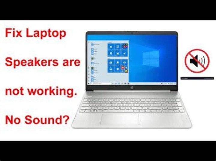 Why do my speakers not work on my computer?