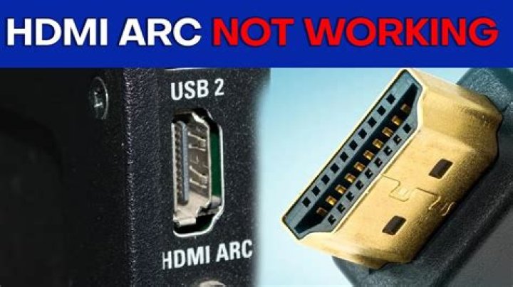 Why does my HDMI ARC not work?