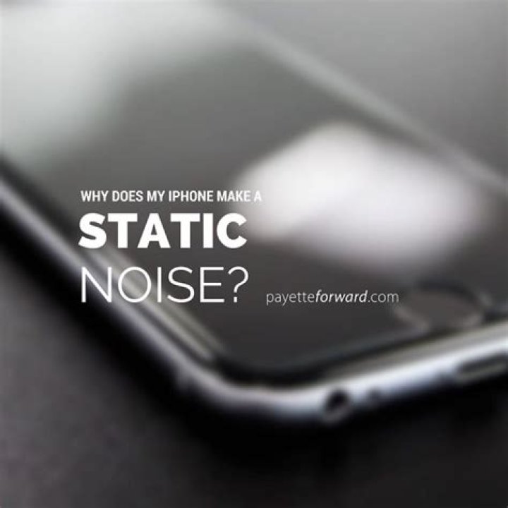 Why does my Receiver make a static noise?