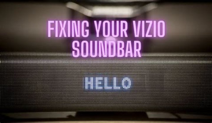Why does my sound bar not play with my TV?