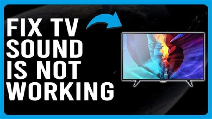 Why is my Bose solo TV sound not working?