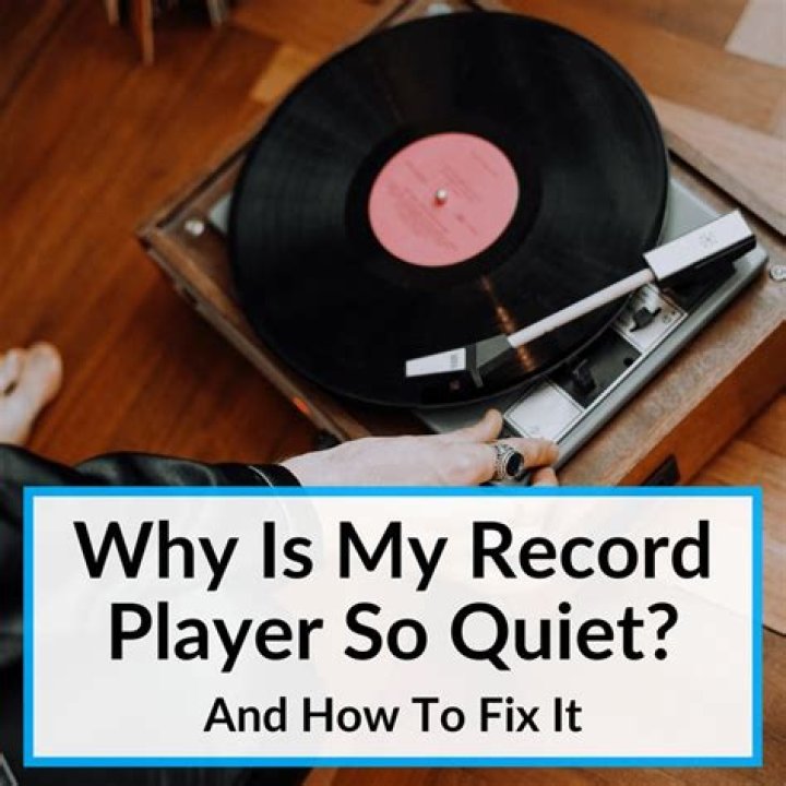 Why is my Crosley quiet?