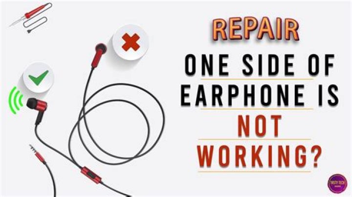 Why is my earphone not working suddenly?