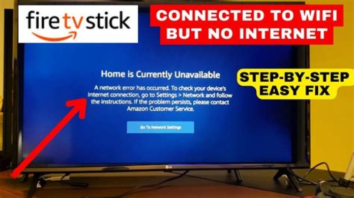 Why is my Fire TV not connecting to the Network?