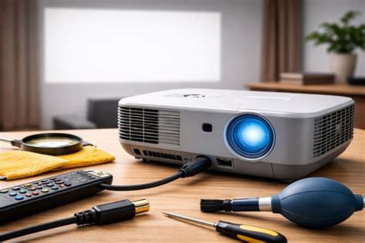 Why is my LED projector not working?