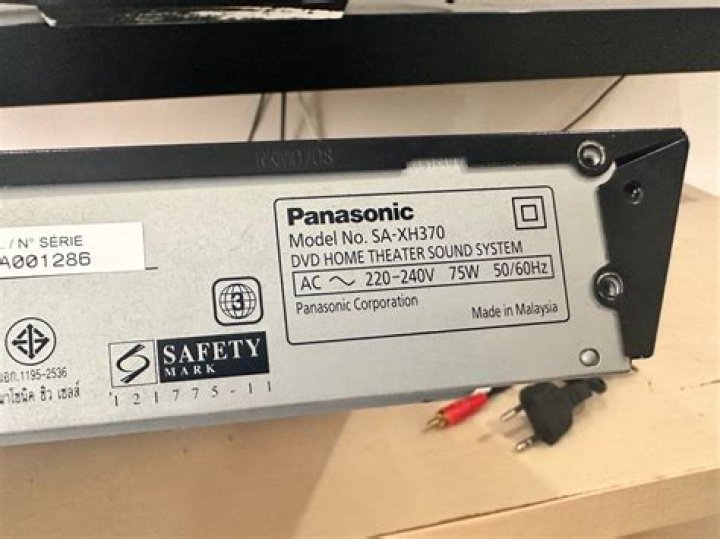 Why is my Panasonic home theater not working?