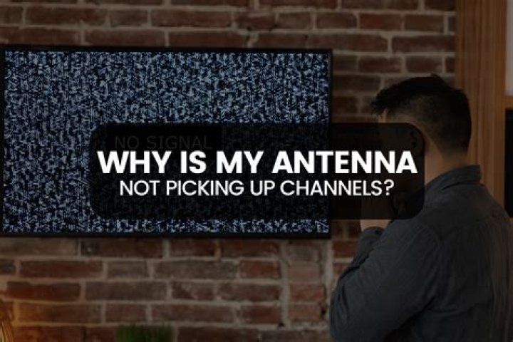 Why is my TV not picking up antenna channels?