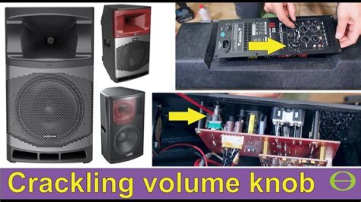 Why is my volume pot scratchy?