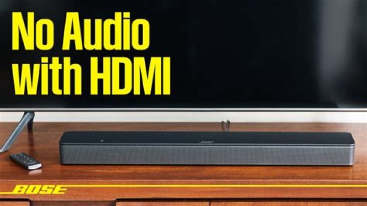 Why is no sound coming from my Bose?