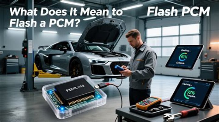 Why is pcm flashing on my receiver?