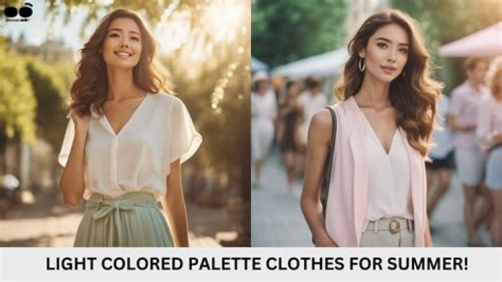 Why should you wear light colored clothes during hot days?