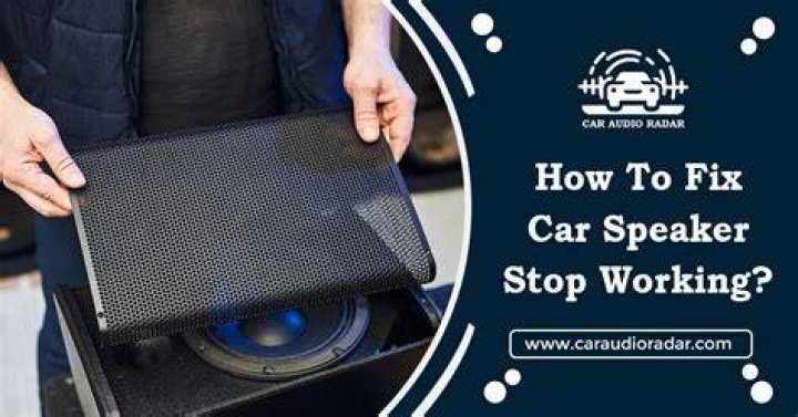 Why would a speaker stop working?